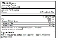 Gods Rage Gymir Omega 3 Trigly. 200 Softgels